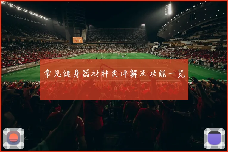 常见健身器材种类详解及功能一览